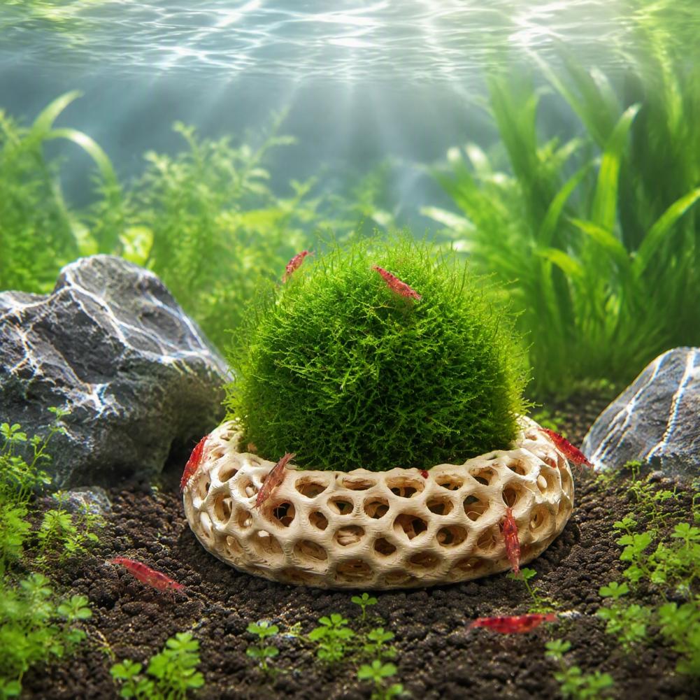 Planted Aquarium Anubias - Dwarf Shrimp Hideout 2-pack Shrimp Caves