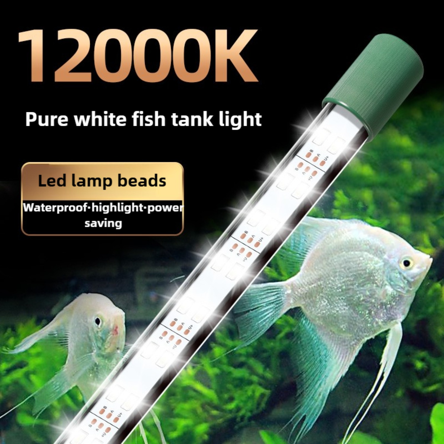 LED Aquarium Light Tube 25W Fi - Planted Aquarium Freshwater ulasan dan harga