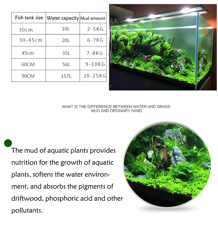 Aquarium Water Grass Mud Plant - Aquarium Planted Seeds ulasan dan harga