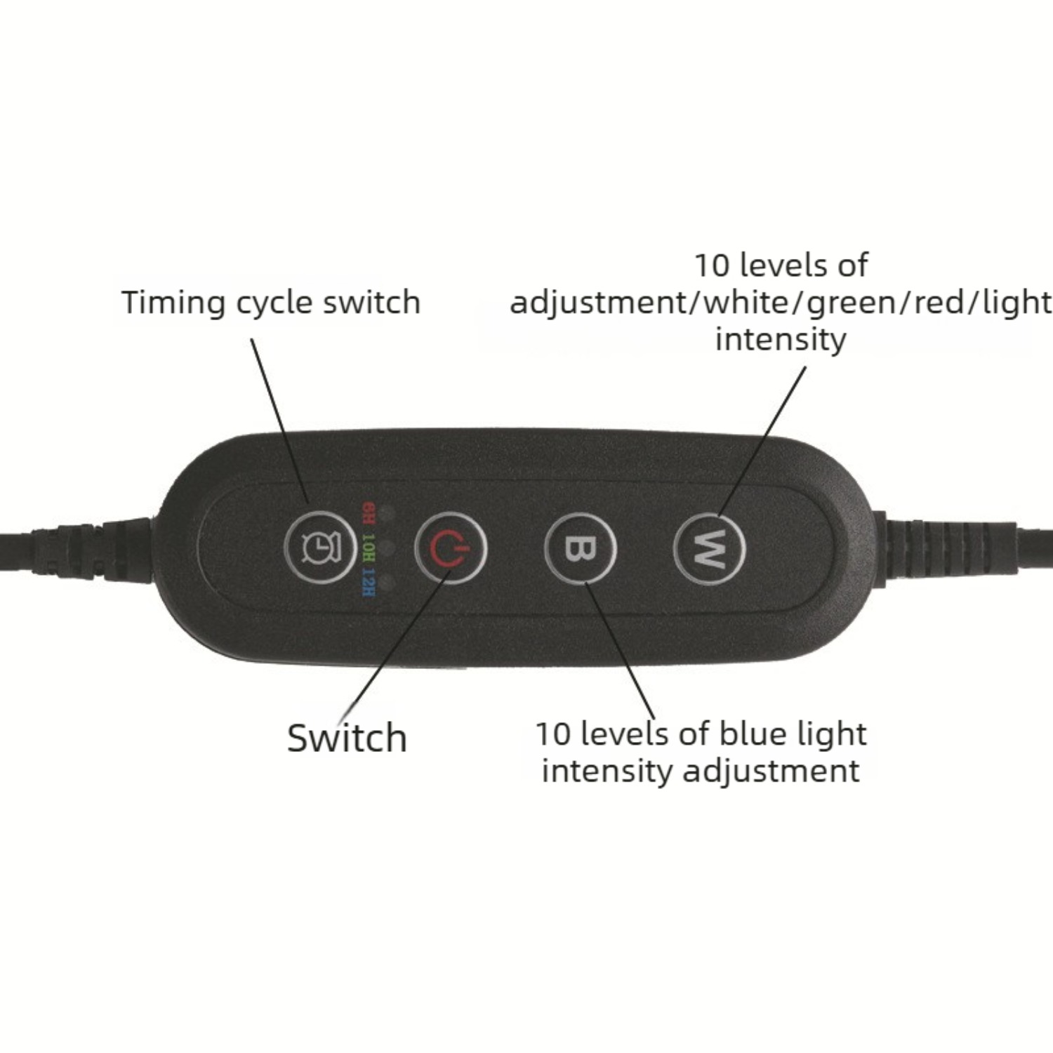 LED Aquarium Light 12 Inch wit - Planted Aquarium Freshwater ulasan dan harga