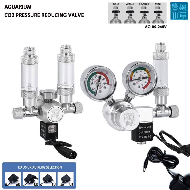 Aquarium CO2 Regulator Solenoi - Planted Aquarium Co2 ulasan dan harga