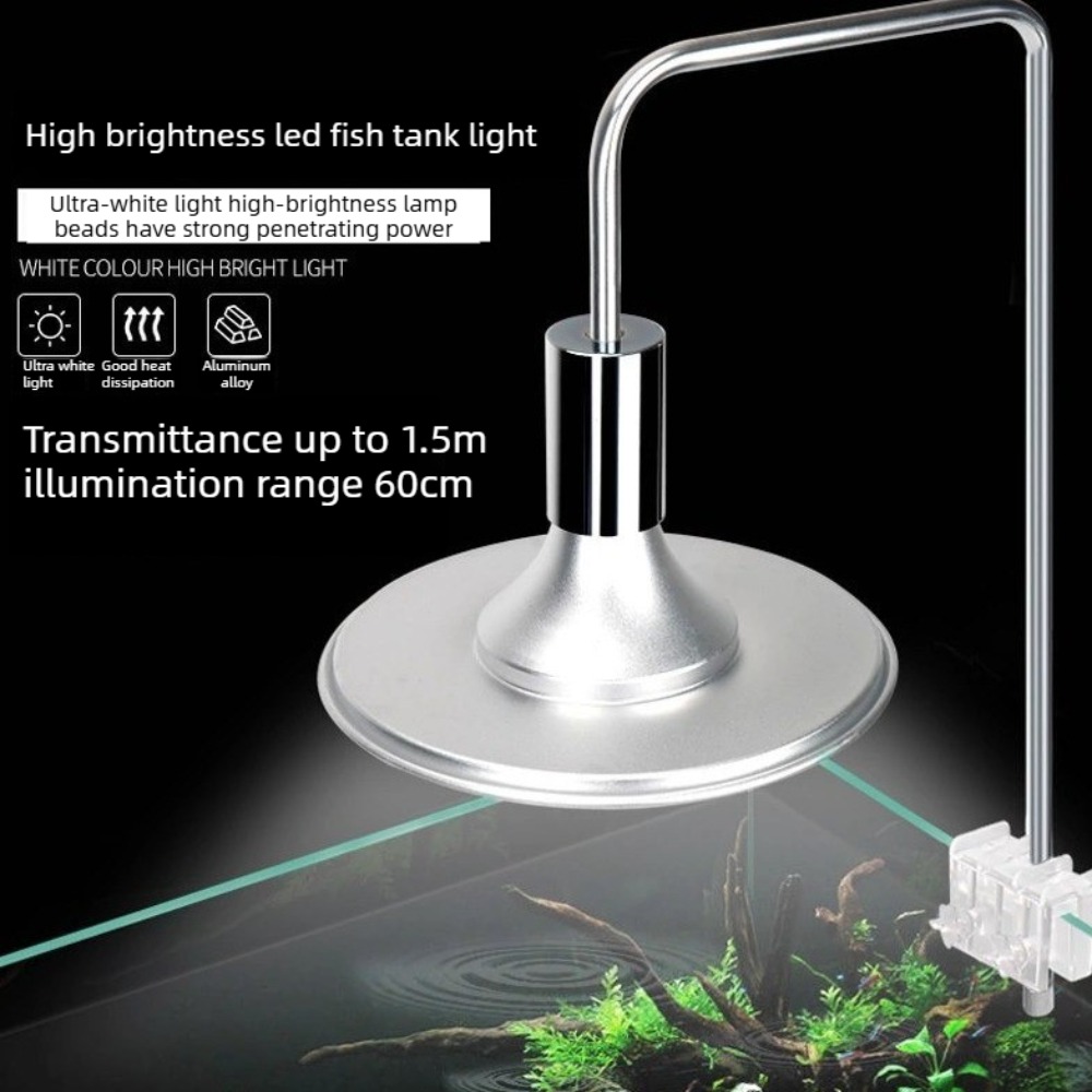 LED Fish Tank Light with Adjus - Planted Aquarium Freshwater ulasan dan harga