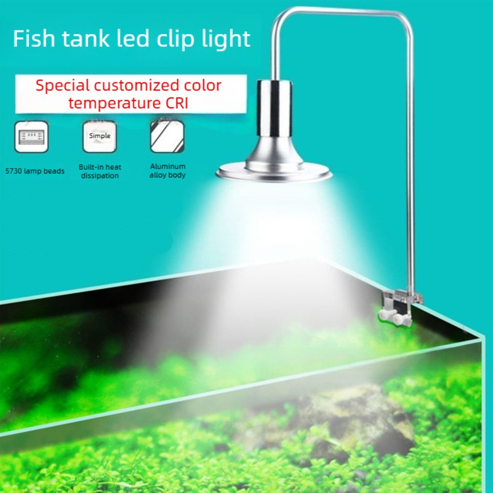 LED Fish Tank Light with Adjus - Planted Aquarium Freshwater ulasan dan harga