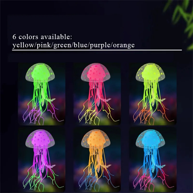Artificial Swim Luminous Jelly - Aquarium Planted Tank Substrate ulasan dan harga