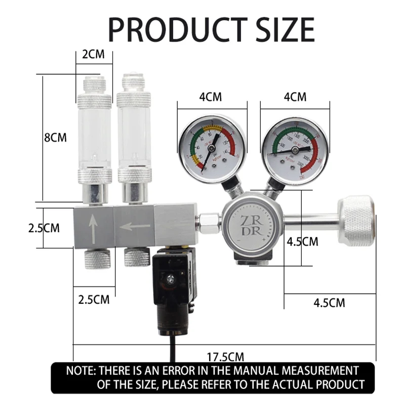 Aquarium CO2 Regulator CO2 Pre - Planted Aquarium Co2 ulasan dan harga