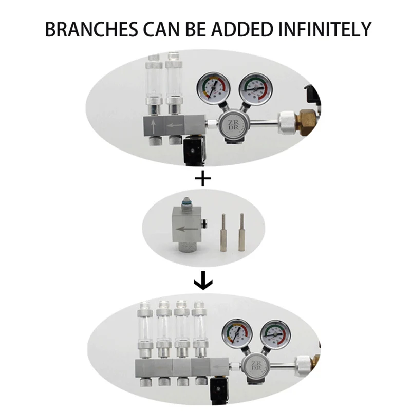 Aquarium CO2 Regulator CO2 Pre - Planted Aquarium Co2 ulasan dan harga