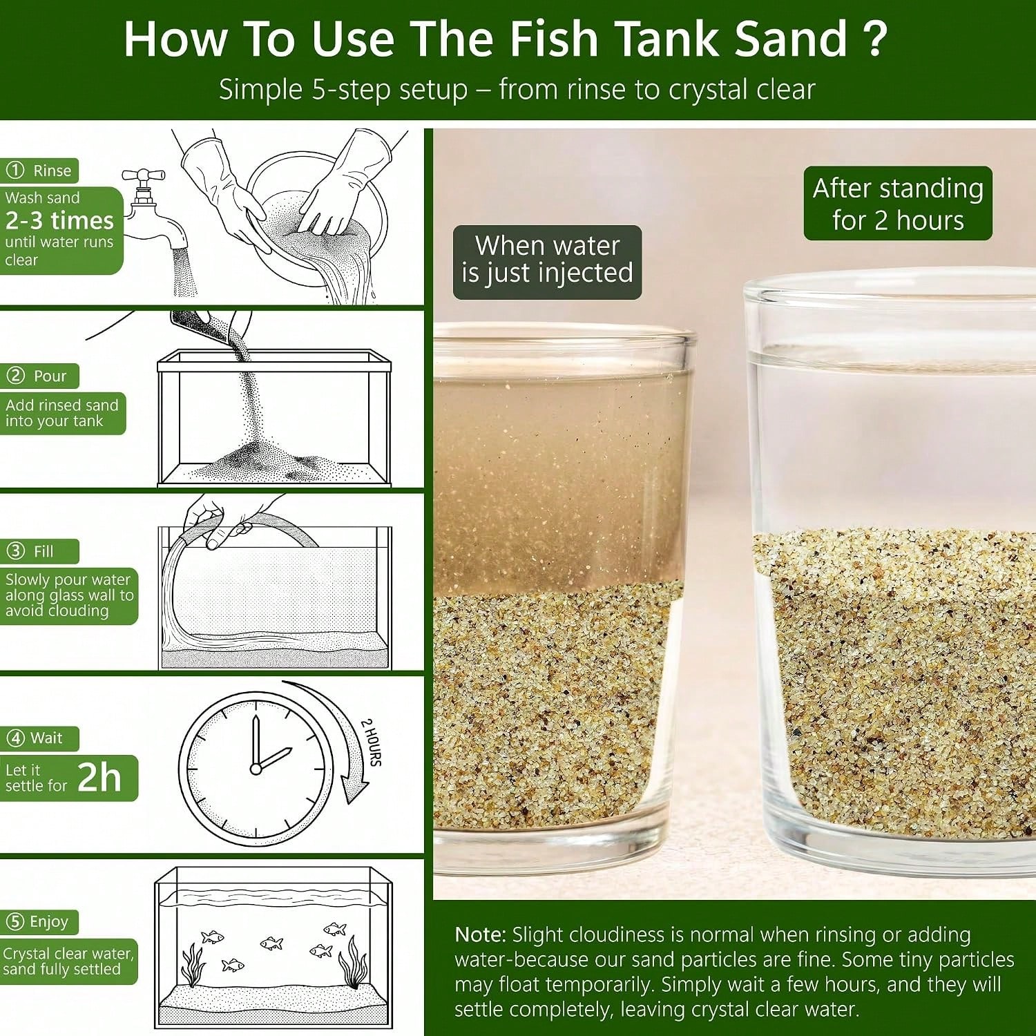 0.4-0.8mm White Aquarium Sand, - Aquarium Planted Tank Substrate ulasan dan harga